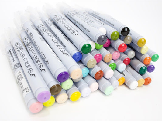 Kuretake Clean Color Faux Brush