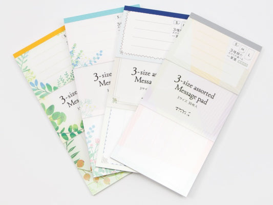 Midori 3 Size Message Pad